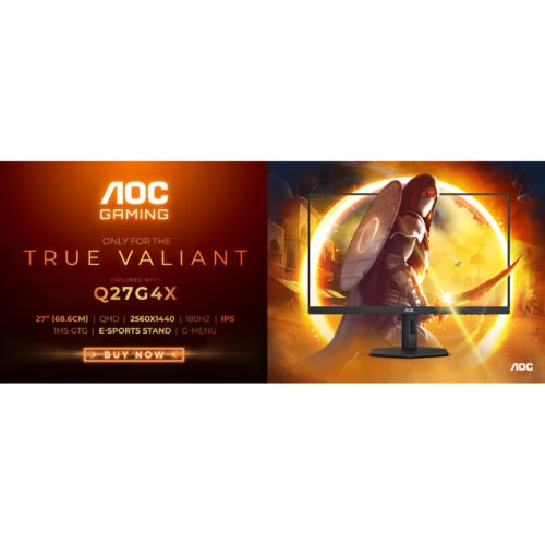AOC Q27G4X LED display 68.6 cm (27") 2560 x 1440 pixels Quad HD LCD Black - Image 15