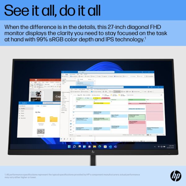 HP E27 G5 FHD Monitor - Image 8