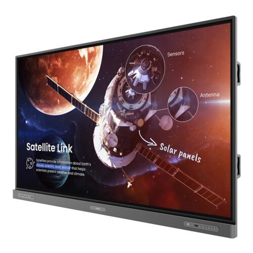 BenQ RP8603 Interactive flat panel 2.18 m (86") LCD Wi-Fi 450 cd/m² 4K Ultra HD Black Touchscreen Built-in processor Android 1 - Image 2
