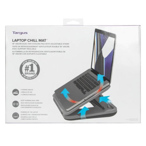 Targus AWE90GL laptop cooling pad 45.7 cm (18") 1900 RPM Grey - Image 17