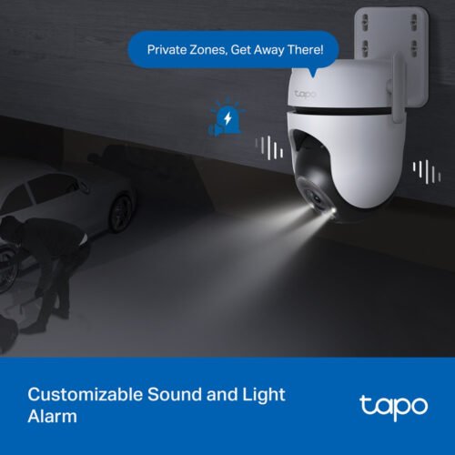 TP-Link Tapo Outdoor Pan/Tilt Security Wi-Fi Camera - Image 6