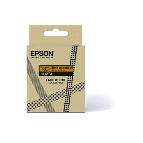 Epson C53S672075 label-making tape Black on yellow - Image 2