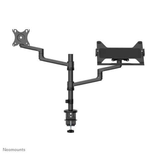 Neomounts DS20-425BL2 Monitor arm with laptop holder 17-27" - space saving - Image 3