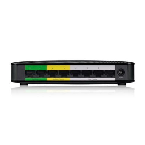 Zyxel GS-108S v2 Unmanaged Gigabit Ethernet (10/100/1000) Black - Image 4