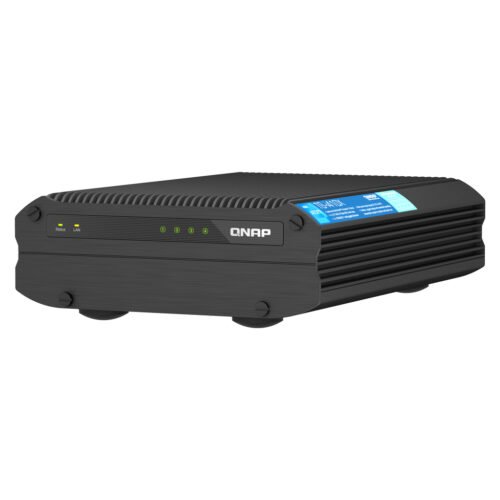 QNAP TS-I410X NAS Tower Intel Atom® x6425E 8 GB 0 TB QNAP QTS Black - Image 5