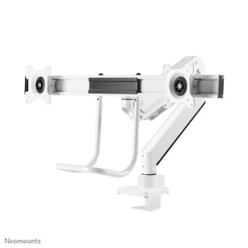 Neomounts NM-D775DXWHITE Monitor arm 10-32" - gas spring - Topfix - 180°-stop - Image 5