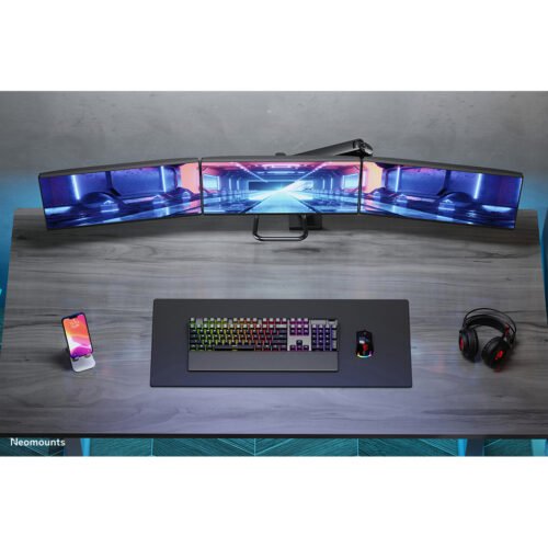 Neomounts NM-D775DX3BLACK Monitor arm 17-27" - gas spring - Topfix - 180°-stop - Image 19