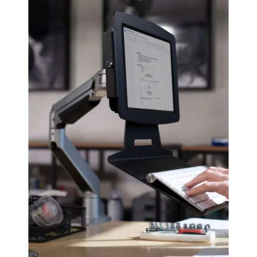 Compulocks iPad 10.9" 10th Gen Space Enclosure Articulating Arm Mount Black - Image 6