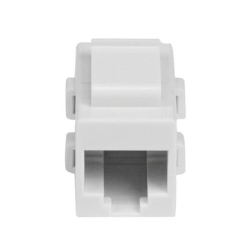 StarTech.com White Cat 6 RJ45 Keystone Jack Network Coupler - F/F - Image 3