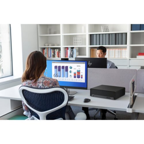 HP EliteDesk 800 G6 Intel® Core™ i5 i5-10500 16 GB DDR4-SDRAM 256 GB SSD Windows 10 Pro SFF PC Black - Image 7
