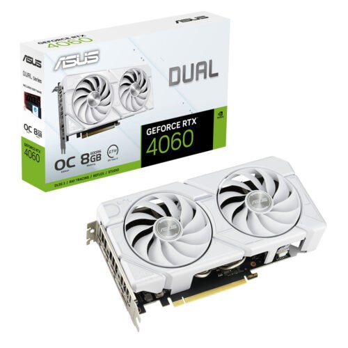 ASUS Dual -RTX4060-O8G-EVO-WHITE NVIDIA GeForce RTX 4060 8 GB GDDR6 - Image 6