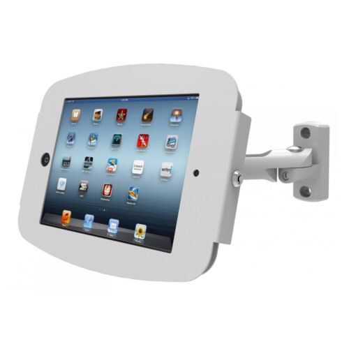 Compulocks iPad Pro 11" (1-4th Gen) Space Enclosure Swing Wall Mount White - Image 4