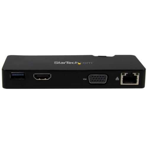 StarTech.com Travel Docking Station for Laptops - HDMI or VGA - USB 3.0 - Image 2
