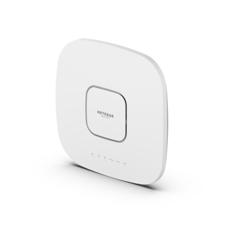 NETGEAR Insight Cloud Managed WiFi 6 AX6000 Tri-band Multi-Gig Access Point (WAX630) 6000 Mbit/s White Power over Ethernet (PoE