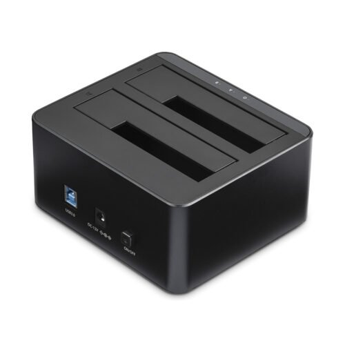 StarTech.com Dual-Bay USB 3.0 to SATA Hard Drive Docking Station, USB Hard Drive Dock, External 2.5/3.5" SATA I/II/III SSD/HDD - Image 2