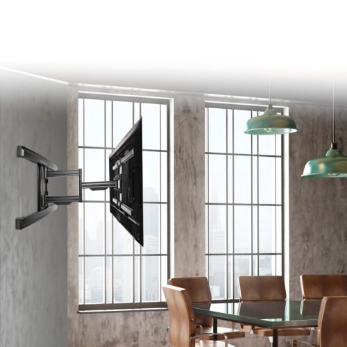 StarTech.com TV Wall Mount for up to 80 inch (110lb) VESA Mount Displays - Low Profile Full Motion Universal TV Wall Mount Brac - Image 7