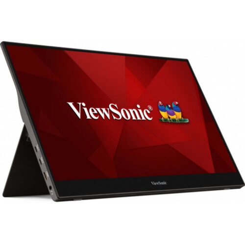 Viewsonic TD1655 computer monitor 39.6 cm (15.6") 1920 x 1080 pixels Full HD LED Touchscreen Multi-user Black, Silver - Image 9