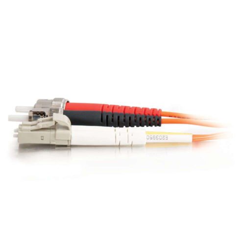 C2G 2m LC/ST LSZH Duplex 62.5/125 Multimode Fibre Patch Cable InfiniBand/fibre optic cable Orange - Image 2