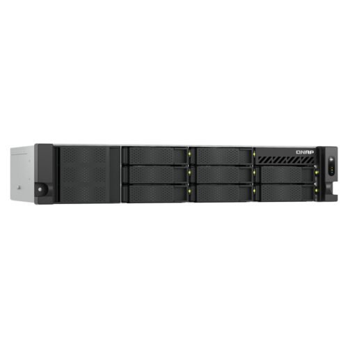 QNAP TS-855EU-8G NAS/storage server Rack (2U) Intel Atom® C5125 8 GB DDR4 0 TB QuTS hero Black - Image 4