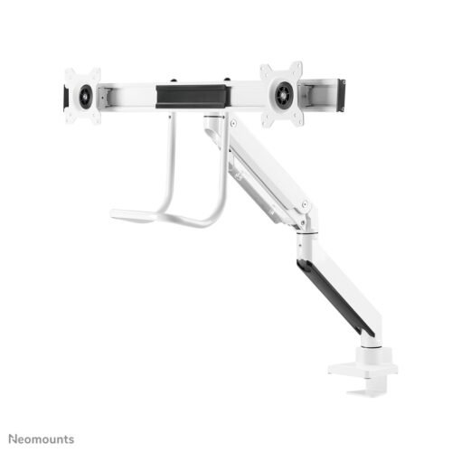 Neomounts NM-D775DXWHITE Monitor arm 10-32" - gas spring - Topfix - 180°-stop - Image 4