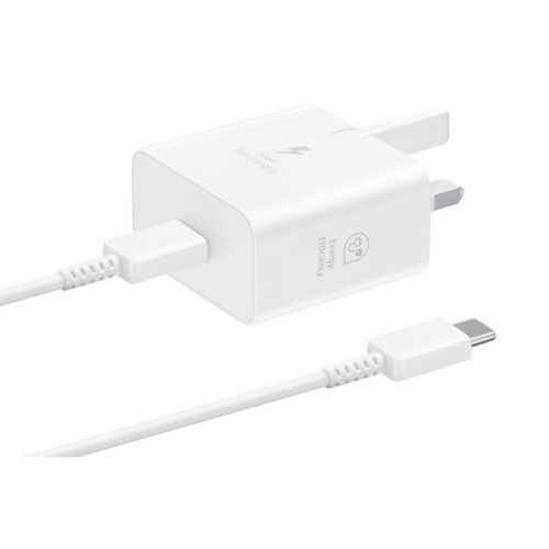 Samsung EP-T2510XWEGGB mobile device charger Universal White USB Fast charging Indoor - Image 2