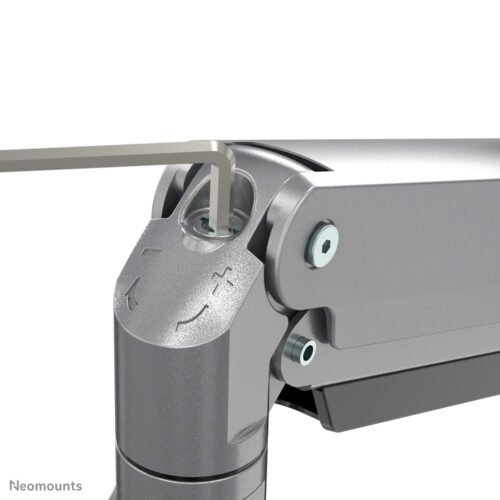 Neomounts NM-D775DX3SILVER Monitor arm 17-27" - gas spring - Topfix - 180°-stop - Image 9
