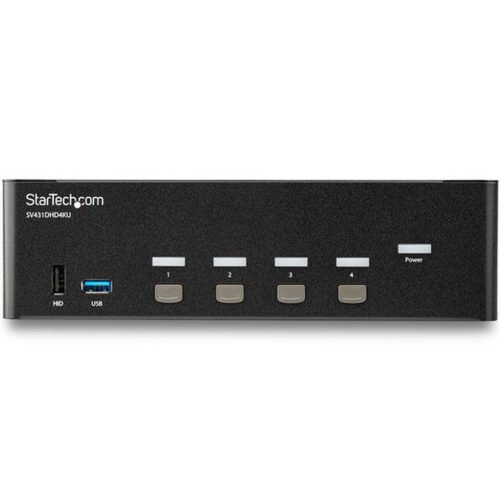 StarTech.com 4 Port HDMI KVM Switch - 4K 30Hz - Dual Display - Image 11
