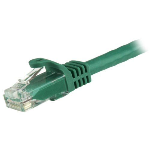 StarTech.com 5m CAT6 Ethernet Cable - Green CAT 6 Gigabit Ethernet Wire -650MHz 100W PoE RJ45 UTP Network/Patch Cord Snagless w - Image 2