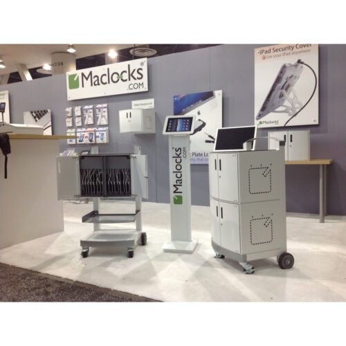 Compulocks CartiPad Uno Tablet / Laptop Charging Rolling Cart 16 Devices EU Power Plug - Image 8