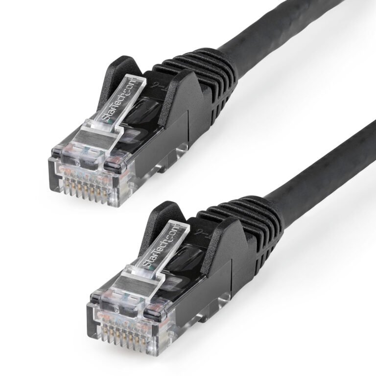 StarTech.com 3m CAT6 Ethernet Cable - LSZH (Low Smoke Zero Halogen) - 10 Gigabit 650MHz 100W PoE RJ45 10GbE UTP Network Patch C