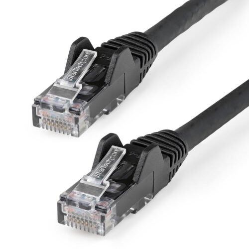 StarTech.com 5m CAT6 Ethernet Cable - LSZH (Low Smoke Zero Halogen) - 10 Gigabit 650MHz 100W PoE RJ45 10GbE UTP Network Patch C