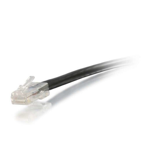 C2G 0.5m Cat5e Non-Booted Unshielded (UTP) Network Patch Cable - Black - Image 4