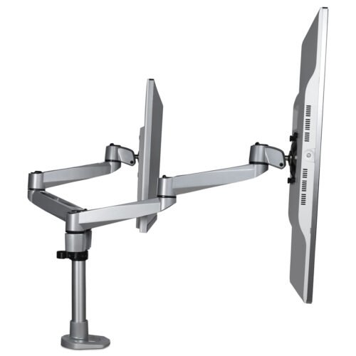 StarTech.com Desk Mount Dual Monitor Arm - Premium Articulating Monitor Arm - up to 30” VESA Mount Displays - Height Adjustab - Image 4
