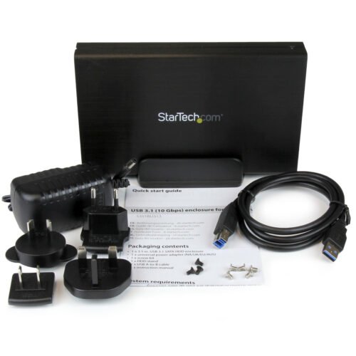 StarTech.com USB 3.1 (10Gbps) Enclosure for 3.5” SATA Drives - Image 3