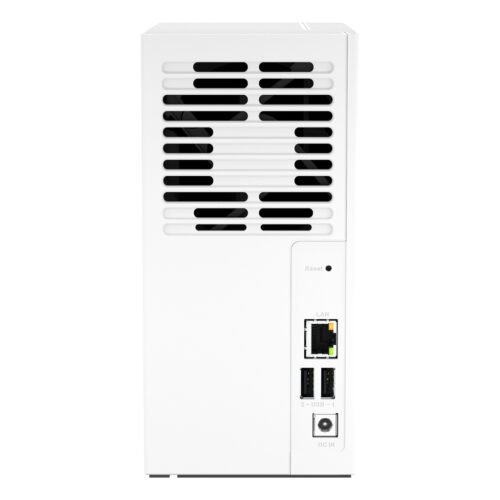 QNAP TS-233 NAS/storage server Tower ARM Cortex-A55 2 GB 0 TB QNAP QTS White - Image 2