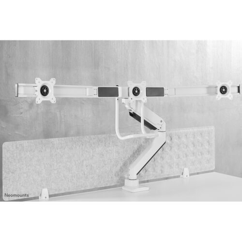 Neomounts NM-D775DX3WHITE Monitor arm 17-27" - gas spring - Topfix - 180°-stop - Image 10