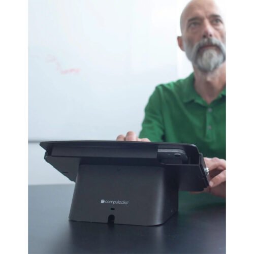 Compulocks iPad Air 10.9" (4-5th Gen) Space Enclosure AV Conference Room Capsule Black - Image 7