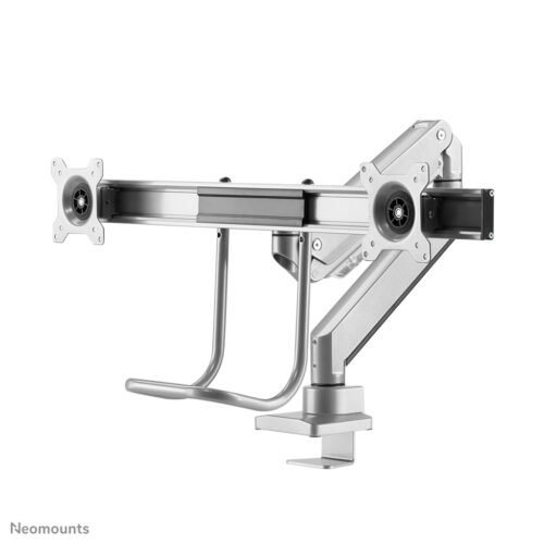 Neomounts NM-D775DXSILVER Monitor arm 10-32" - gas spring - Topfix - 180°-stop - Image 5