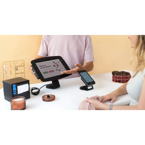 Compulocks iPad 10.9" 10th Gen Space Enclosure Core Counter Stand or Wall Mount Black - Image 13