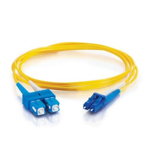 C2G 85587 InfiniBand/fibre optic cable 2 m LC SC OFNR Yellow - Image 2