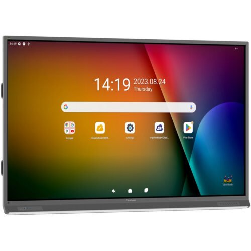 Viewsonic IFP8652-2F interactive whiteboard 2.18 m (86") 3840 x 2160 pixels Touchscreen Black HDMI - Image 3