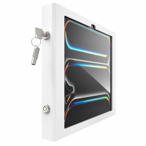 Compulocks iPad Pro M4 13" (2024), Apex Secured Enclosure Wall Mount - White - Image 3