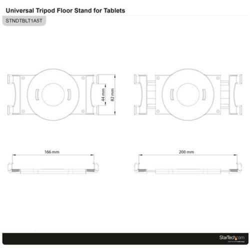 StarTech.com Adjustable Tablet Tripod Stand - Image 2