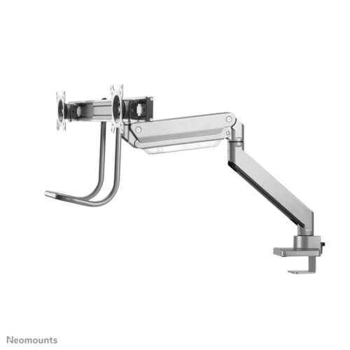 Neomounts NM-D775DXSILVER Monitor arm 10-32" - gas spring - Topfix - 180°-stop - Image 6