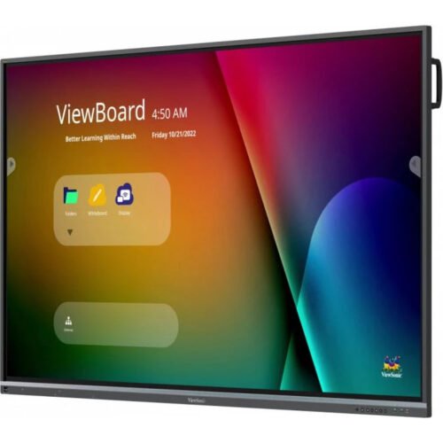 Viewsonic IFP6550-5F interactive whiteboard 165.1 cm (65") 3840 x 2160 pixels Touchscreen Black HDMI - Image 10