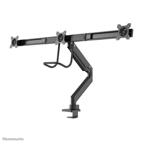 Neomounts NM-D775DX3BLACK Monitor arm 17-27" - gas spring - Topfix - 180°-stop - Image 5