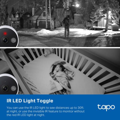 TP-Link Tapo Indoor/Outdoor Wi-Fi Home Security Camera - Image 6