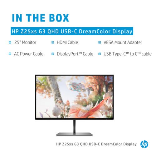HP Z25xs G3 QHD USB-C DreamColor Display - Image 16