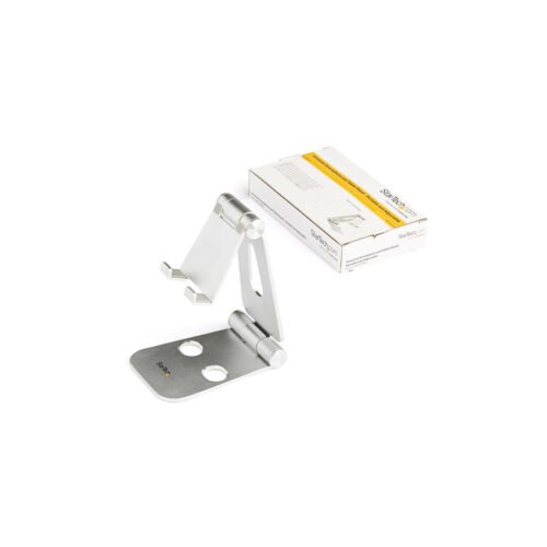 StarTech.com Phone and Tablet Stand - Foldable Universal Mobile Device Holder for Smartphones & Tablets - Adjustable Multi-Angl - Image 4