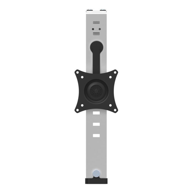 StarTech.com Cubicle Monitor Mount - Cubicle Wall Single Monitor Hanger - Up to 34" VESA Mount Display - Height Adjustable Ergo